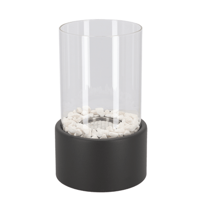 Flareon Oil Flame Lamp — Elegant Glass & Metal Indoor Outdoor 14