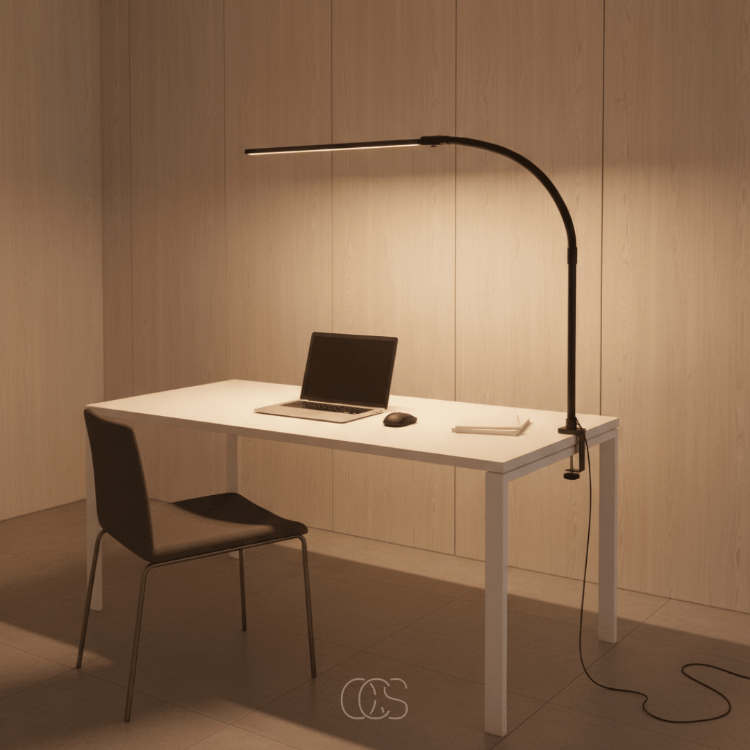 Dimmable Desk Lamp — 3 Color Modes LED 1200lm Flexible Neck 6