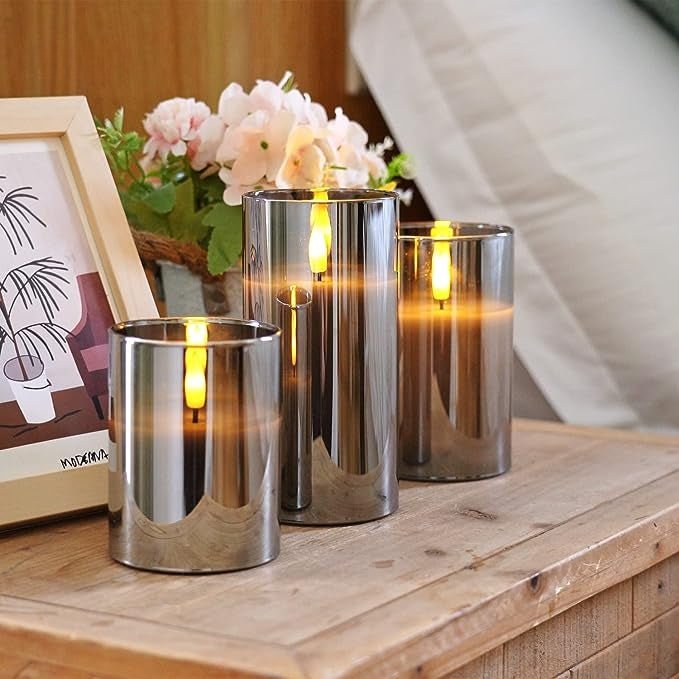 Flameless LED Candles with Remote Control — Realistic Flame Effect 12