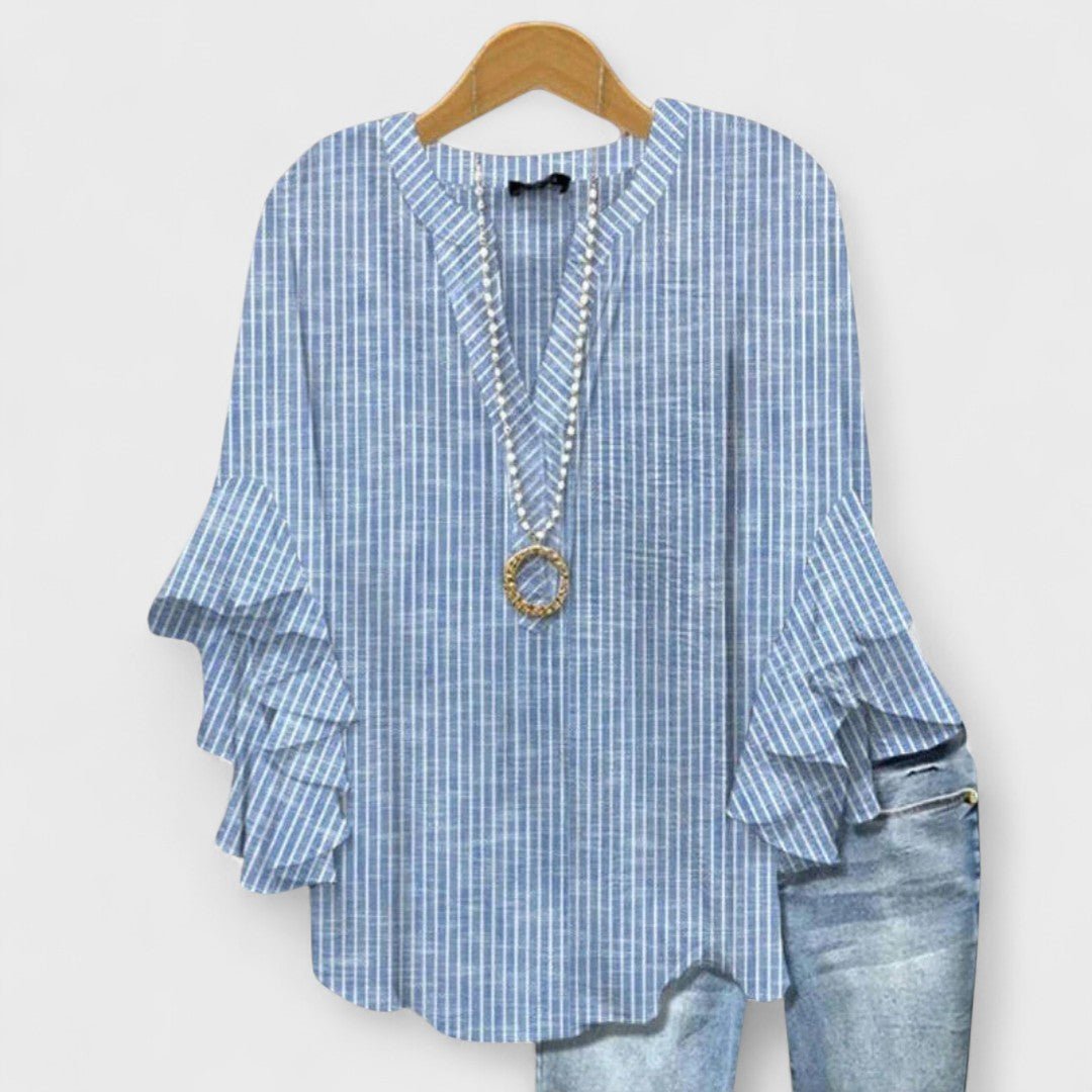 Blusa Leggera da Giorno Donna Elegante e Traspirante