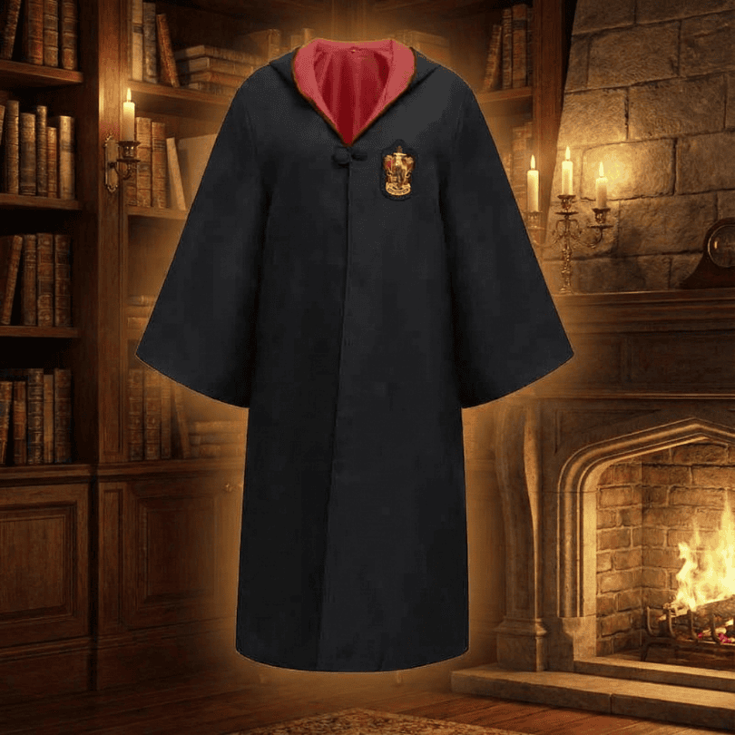 Complete Wizard Costume with Cloak & Accessories — Kids & Adults 1