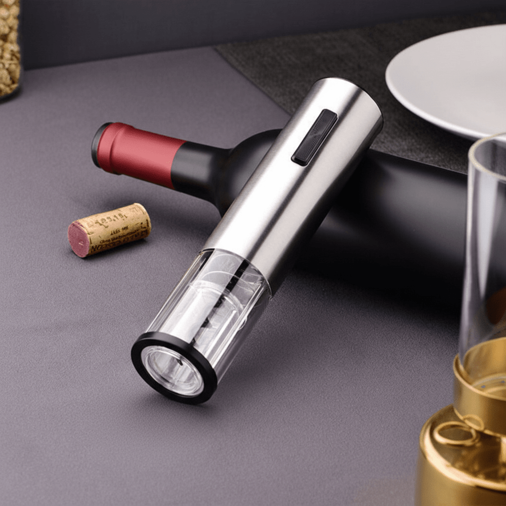 Vinolux 4-in-1 Electric Wine Opener Set with Accessories 4
