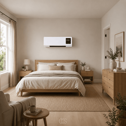Wall-Mounted Fan Heater with Remote Control & Timer 3