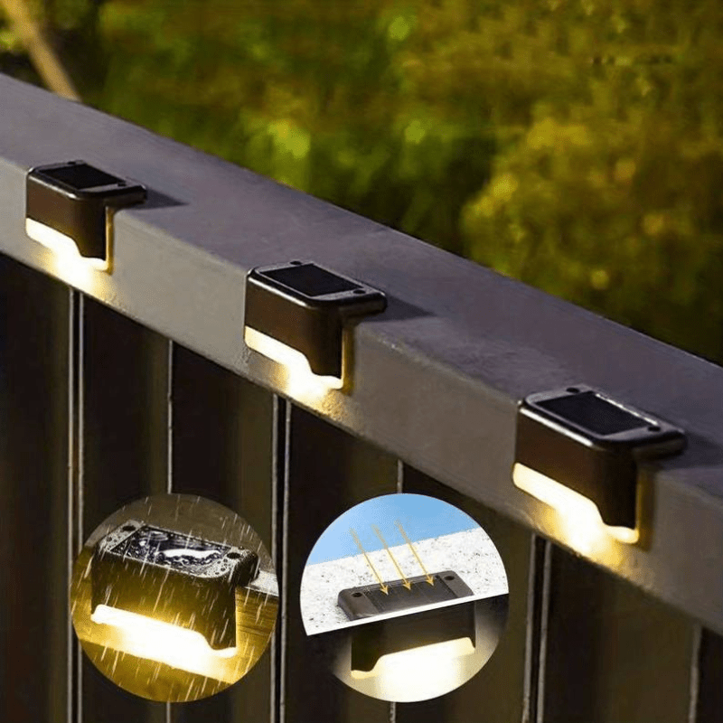 Solar LED Outdoor Wall Lamp Wireless — SolarGlow 5-Pack 2