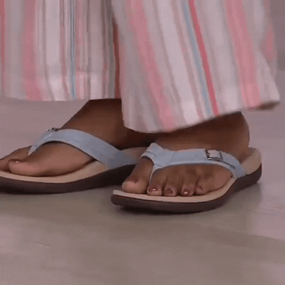 Women's Orthopedic Summer Sandals — Ergonomic 3-Zone Footbed 5
