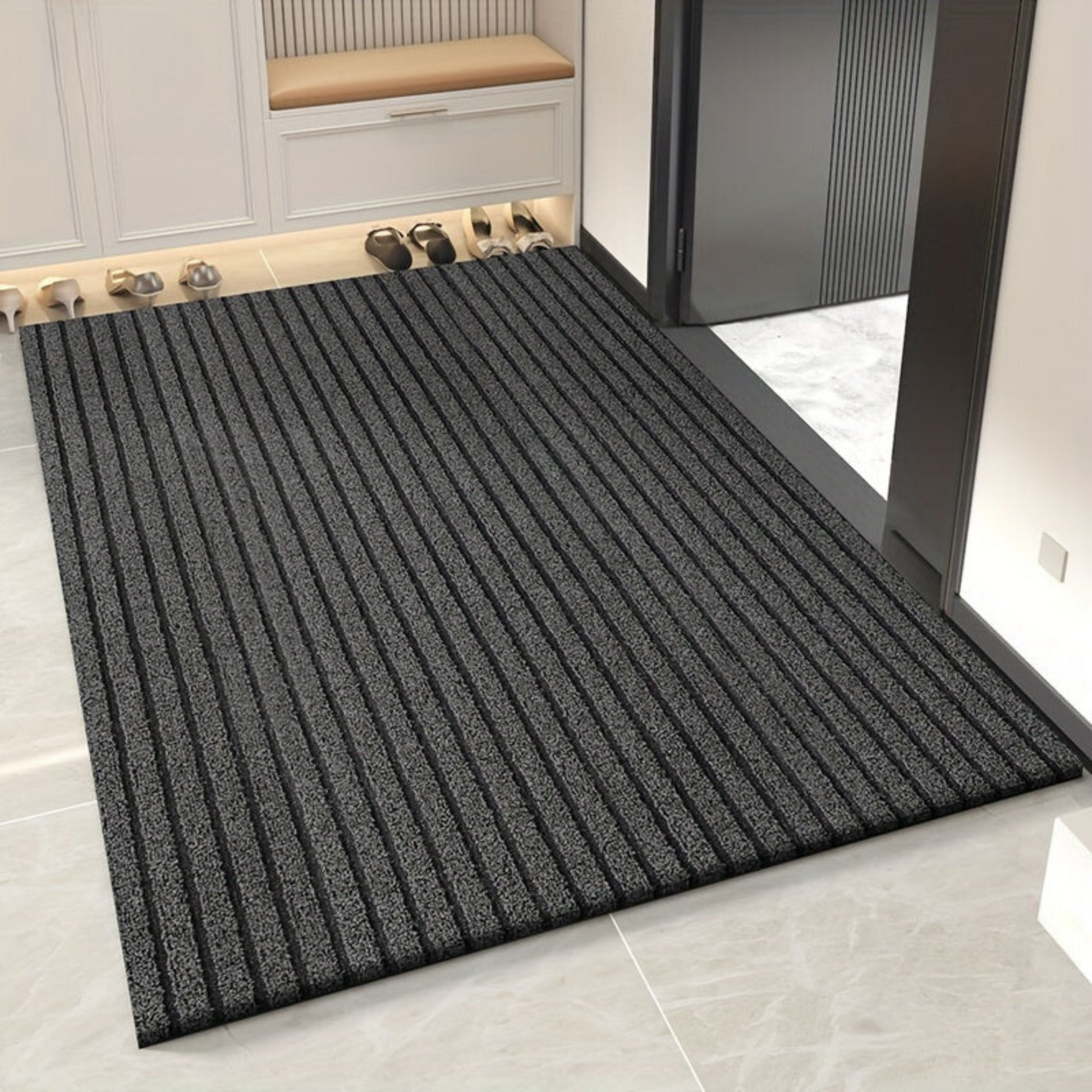 Weatherproof Outdoor Entrance Rug with Non-Slip Protection 1