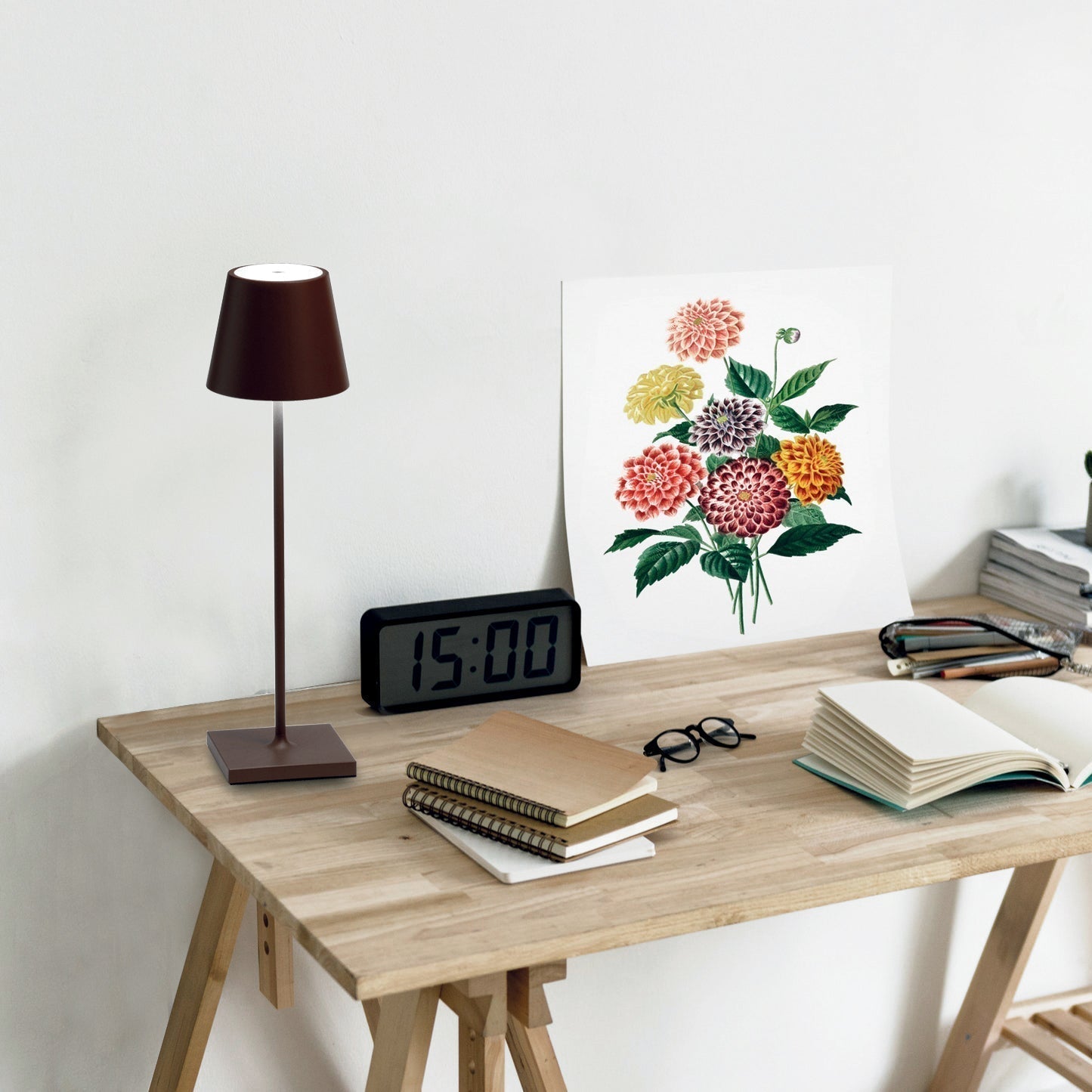 Wireless LED Table Lamp Rechargeable IP65 with Dimmer Function 5