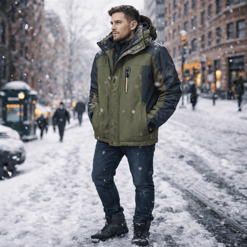 Men's Waterproof Winter Jacket Windproof — Summitwear Performance 3