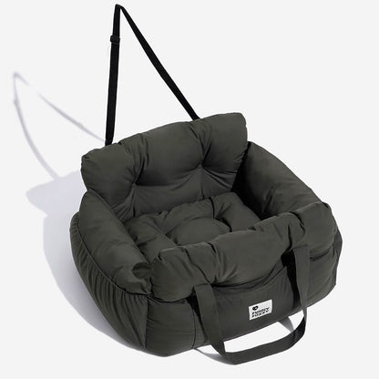 Cuccia Auto per Cani con Fodera Lavabile e Cinture Regolabili