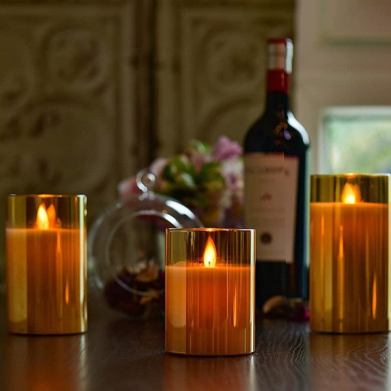 Flameless LED Candles with Remote Control — Realistic Flame Effect 4