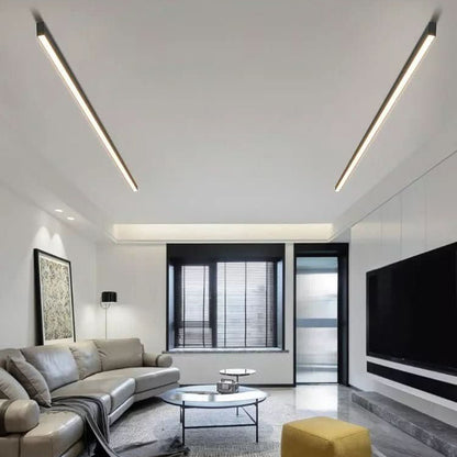 Minimalistische LED Plafondlamp in Aluminium voor Moderne Verlichting