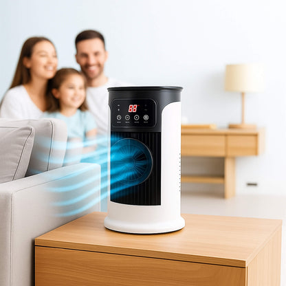 Compact Portable Air Cooler — Digital Display No Installation 1