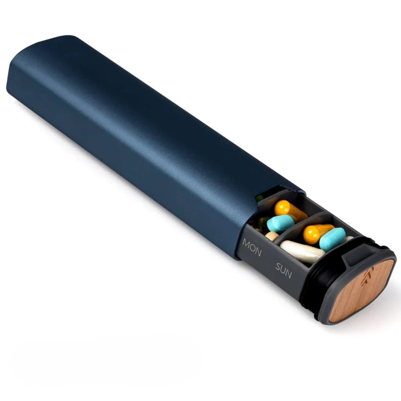 Compacte Weekelijkse Pillendoos Lekvrij - Medicijn Organizer 7 Dagen