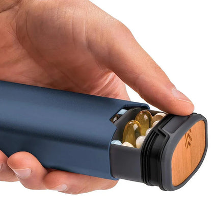 Compacte Weekelijkse Pillendoos Lekvrij - Medicijn Organizer 7 Dagen