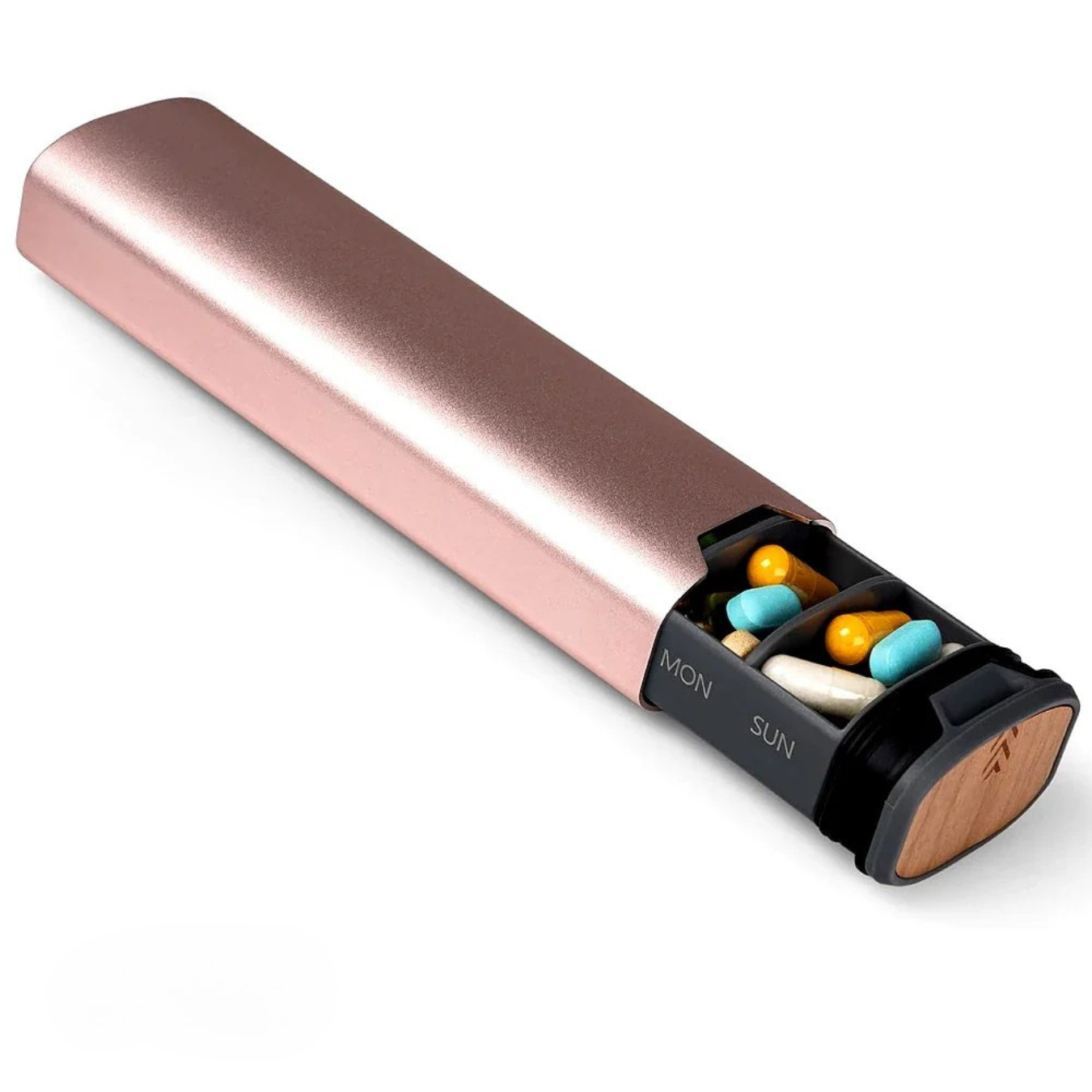 Compacte Weekelijkse Pillendoos Lekvrij - Medicijn Organizer 7 Dagen