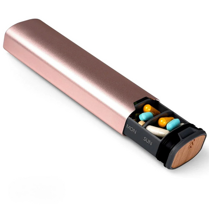 Compacte Weekelijkse Pillendoos Lekvrij - Medicijn Organizer 7 Dagen