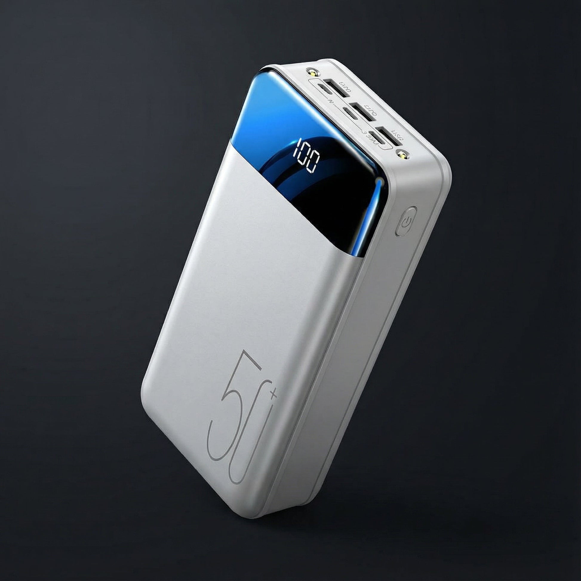 Power Bank 100.000 mAh | Caricabatterie Portatile con Display LED | Ricarica Rapida per Cellulare e Dispositivi Elettronici 2