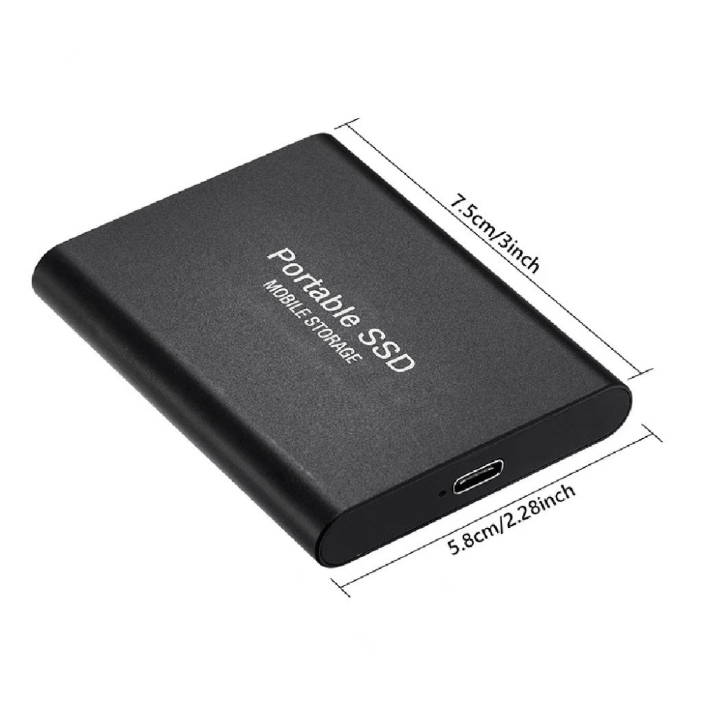 SSD Portatile 512GB USB-C Trasferimento Ultra Veloce