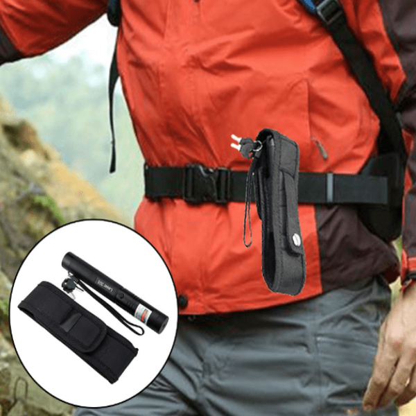 Krachtige Oplaadbare Laserpointer met Verstelbare Focus - Bereik 10.000 m