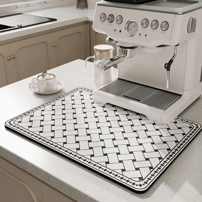 Fast-Drying Dish Drying Mat — Highly Absorbent Kitchen Mat 6