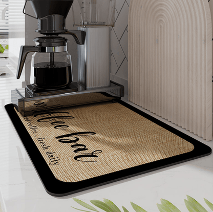 Fast-Drying Dish Drying Mat — Highly Absorbent Kitchen Mat 9