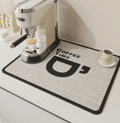Fast-Drying Dish Drying Mat — Highly Absorbent Kitchen Mat 10