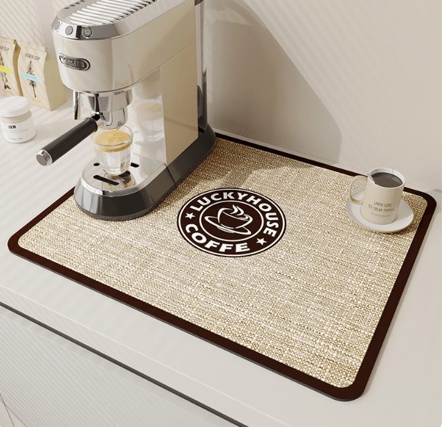 Fast-Drying Dish Drying Mat — Highly Absorbent Kitchen Mat 13