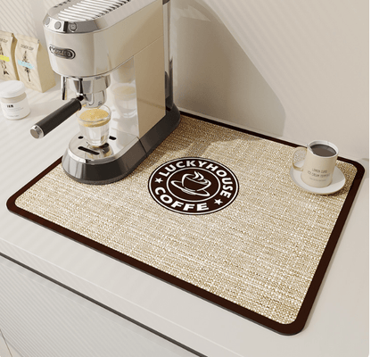 Fast-Drying Dish Drying Mat — Highly Absorbent Kitchen Mat 13