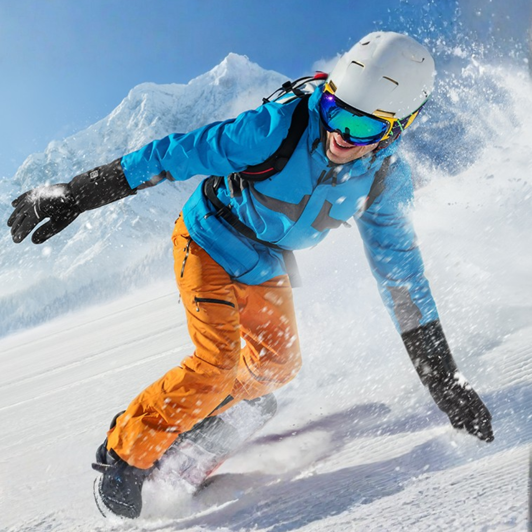 Rechargeable Heated Winter Gloves — 3 Heat Settings 6H Battery 8
