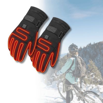 Rechargeable Heated Gloves Waterproof — 3 Heat Settings Outdoor 1