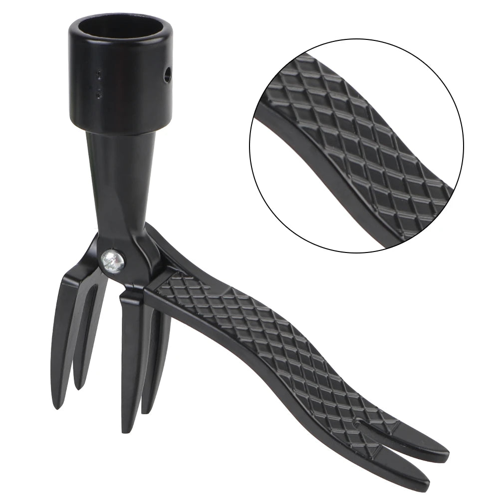 Estirpatore Erbacce Ergonomico Verticale in Acciaio 122 cm