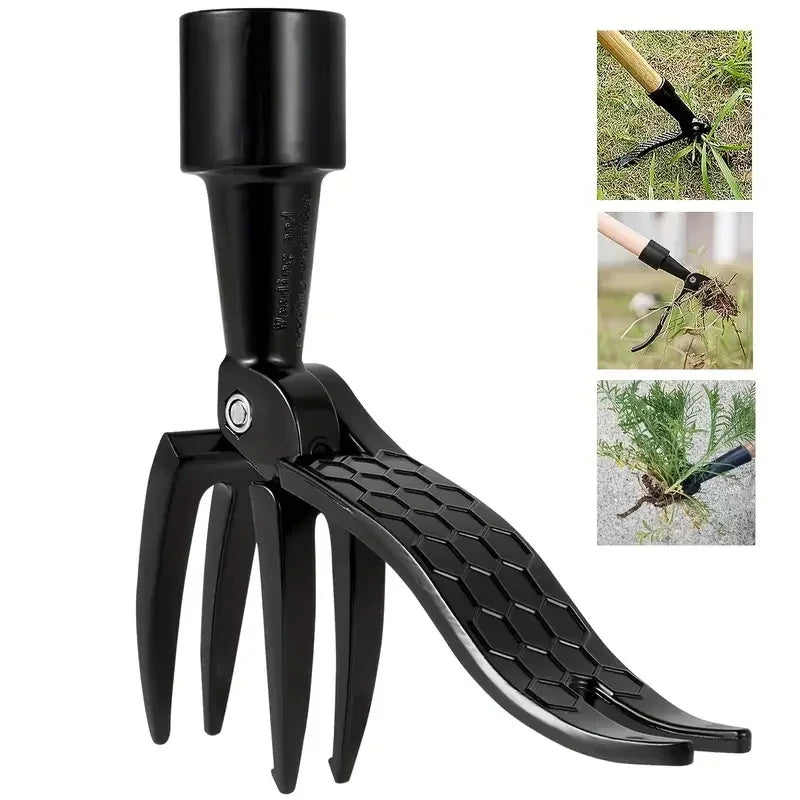 Estirpatore Erbacce Ergonomico Verticale in Acciaio 122 cm