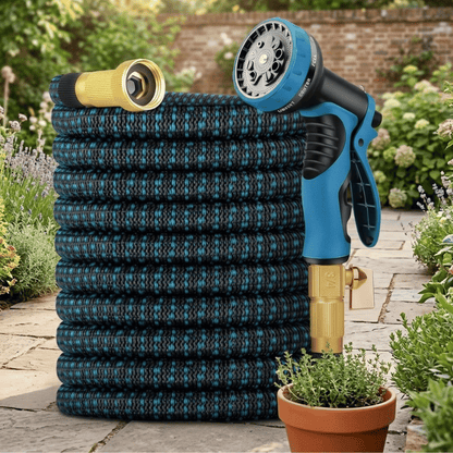 Uittrekbare Tuinslang van 100 Voet - Flexibel en Duurzaam voor Irrigatie