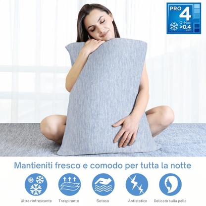 Federa per Cuscino Rinfrescante - Comfort e Freschezza per Notte Rilassante