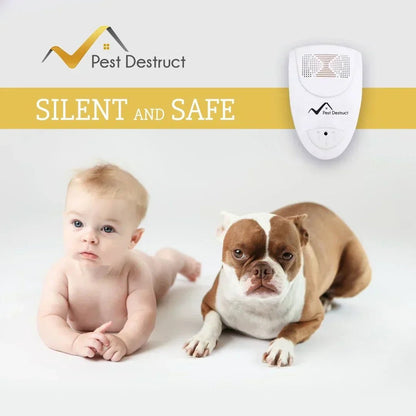 Répulsif Ultrasonique pour Punaises de Lit - Sûr et Efficace pour Usage Domestique