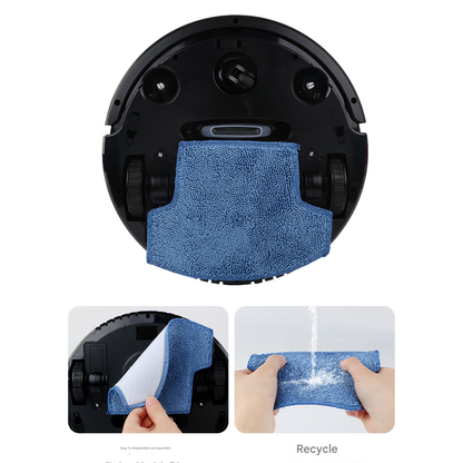 Slimme robotstofzuiger en dweil 2-in-1 met AI-navigatie