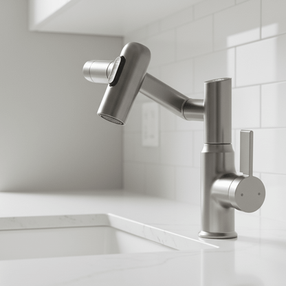 Slimme Keukenkraan 360° met LED-display en Elegant Design