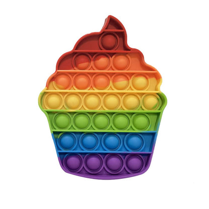 MELLOWMASH Sensory Fidget Toy — Soft Silicone Push Pop Bubbles 12