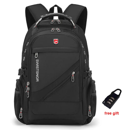 Waterproof 17" Laptop Backpack — Anti-Theft USB 36-55L Travel Bag 1