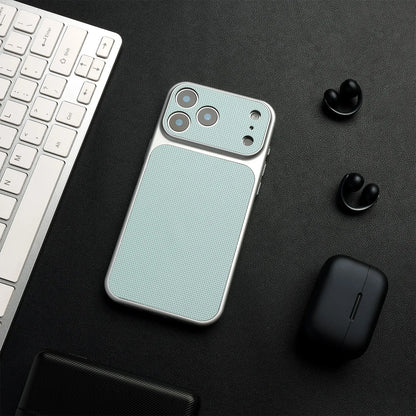 Cover iPhone in Pelle Ibrida con MagSafe e Protezione Obiettivo