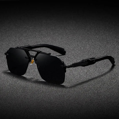 Occhiali da Sole Aviator UV400 - Montatura Leggera in Metallo