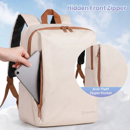Lightweight Waterproof Travel Backpack with Toiletry Bag 15.6" 6