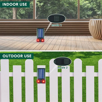 Solar Ultrasonic Bird Repeller with LED & Motion Sensor IP58 4