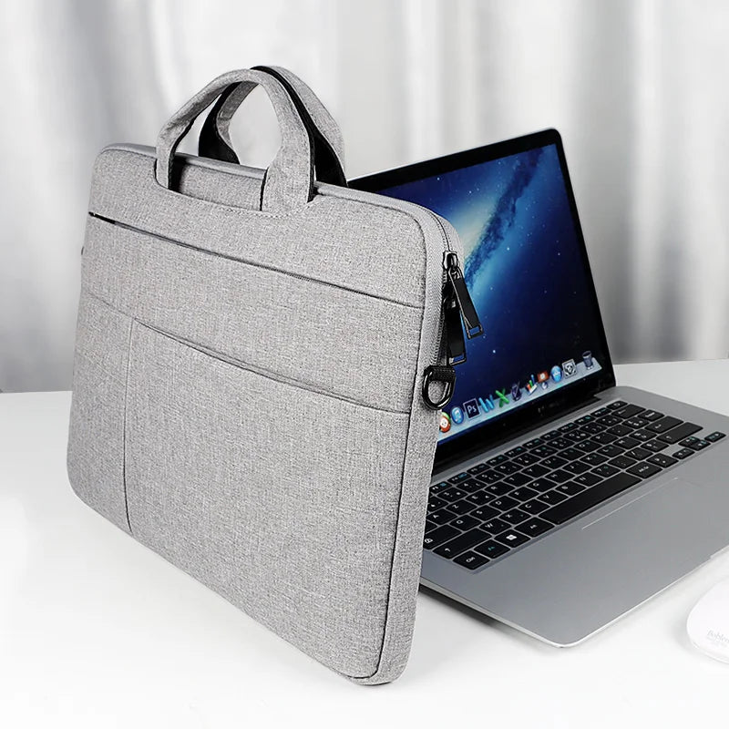 Waterproof Laptop Sleeve Bag 11-15.6" — Notebook Carry Case 5