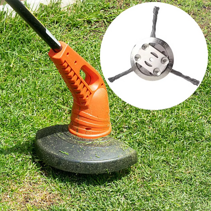 Universal Steel Trimmer Head — Weed & Moss Removal Garden Tool 3