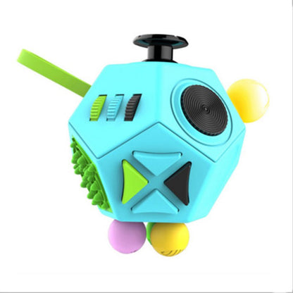 Anti-Stress-Fidget-Cube - Tastwürfel mit 6 und 12 Seiten