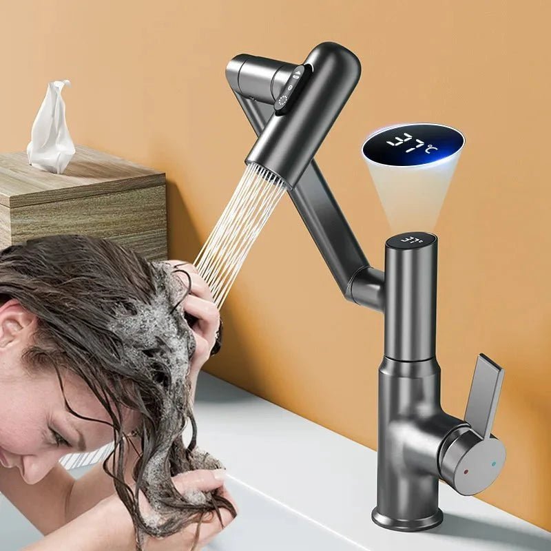 360° Smart Faucet with LED Temperature Display — 4 Colors 3