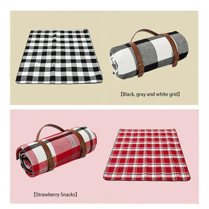 Coperta Picnic Plaid Impermeabile Pieghevole da Esterno