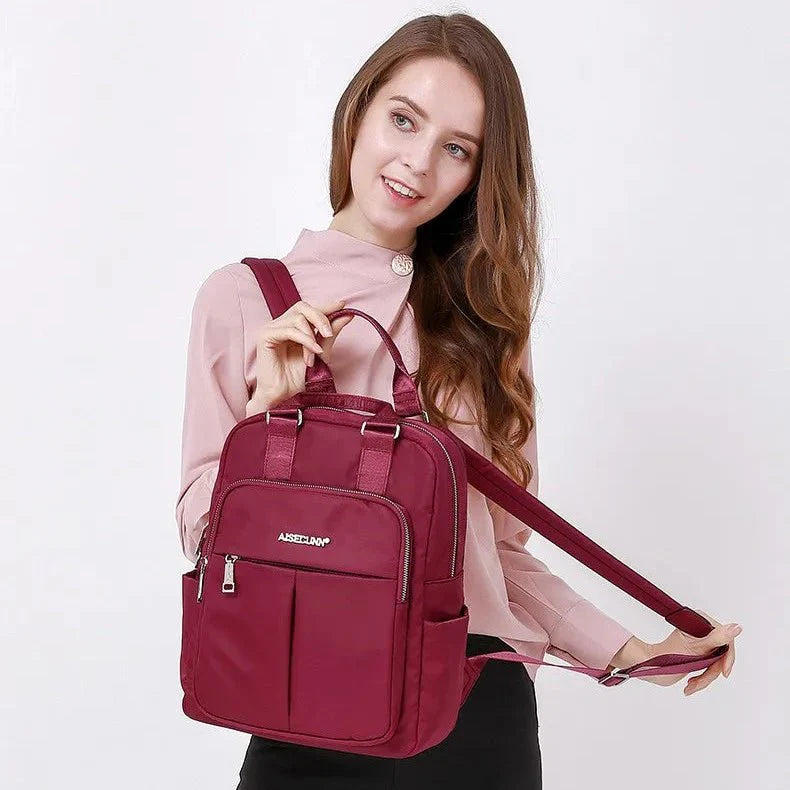 Waterproof Multifunctional Backpack with USB Port — Oxford 5