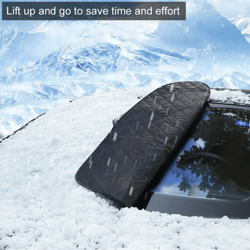 Magnetic Windshield Cover Car — Frost, Snow & Sun Protection 6